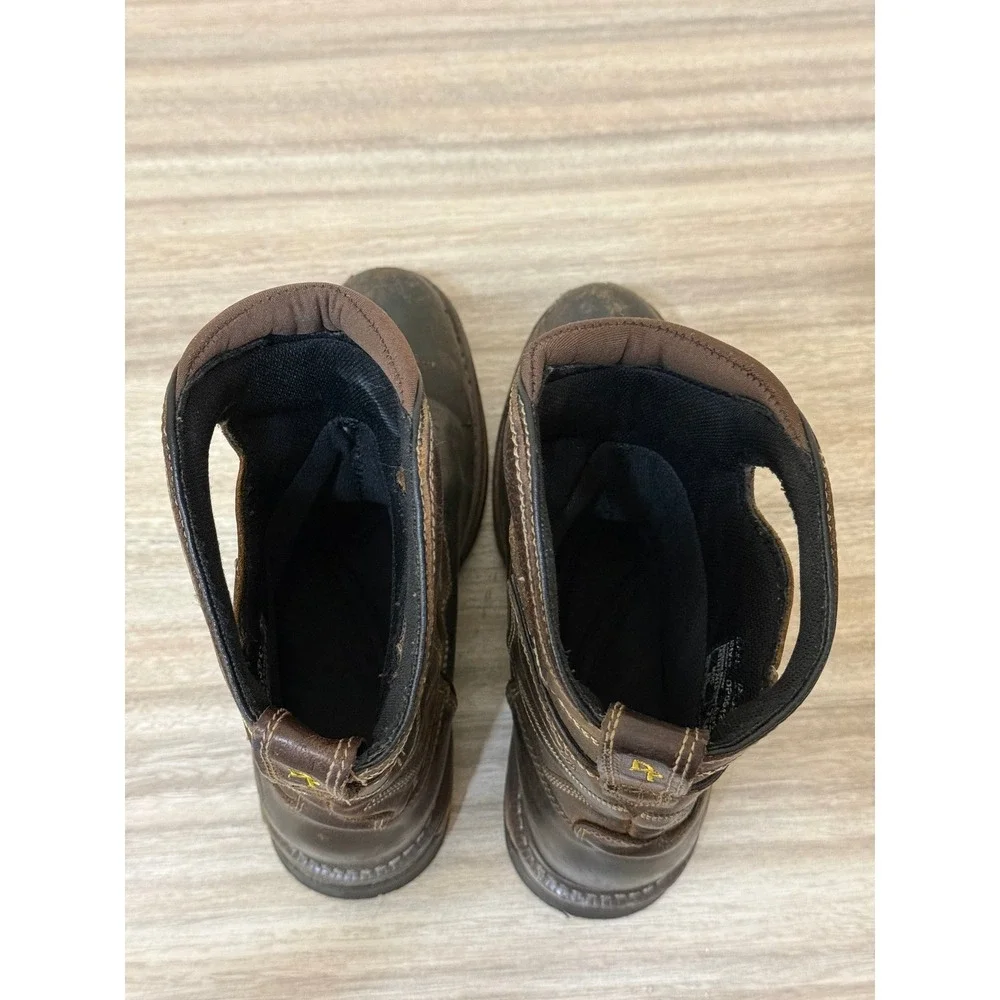 Dan Post Men Work Boots 7 Brown Leather Composite Toe Waterproof DP59424 Western